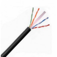 SAXXON OUTP6COP305NE - Cable UTP 100% cobre / Categoria 6 / Color negro / Exterior / 305 M / AWG 23 / 4 Pares / FLUKE TEST / UL/